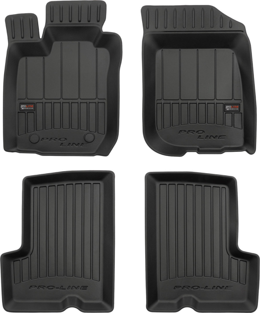 Резиновые коврики в салон Renault Duster (mkI) 2010-2017; Dacia Duster (mkI) 2010-2017 (Frogum Proline Premium)