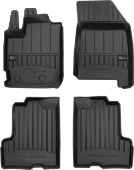 Гумові килимки в салон Renault Duster (mkII) 2017-2024; Dacia Duster (mkII) 2017-2024 (Frogum Proline Premium)