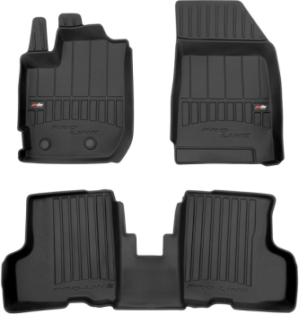 Гумові килимки в салон Renault Duster (mkII) 2021-2024; Dacia Duster (mkII) 2021-2024 (Frogum Proline Premium)