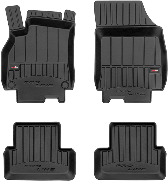Резиновые коврики в салон Renault Fluence (mkI) 2009-2015 (Frogum Proline Premium)