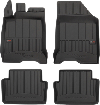 Резиновые коврики в салон Renault Laguna (mkII) 2000-2008 (Frogum Proline Premium)