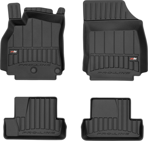 Резиновые коврики в салон Renault Megane (mkIII) 2008-2017 (3-дверный хэтчбек) Frogum Proline Premium