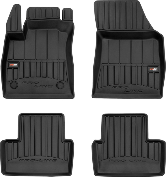 Резиновые коврики в салон Renault Megane (mkIV) 2015-2024 (Frogum Proline Premium)