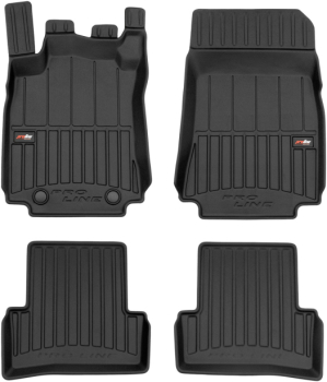 Резиновые коврики в салон Renault Modus (mkI) 2004-2012 (Frogum Proline Premium)