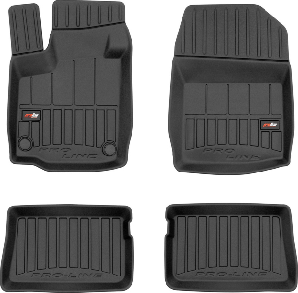 Резиновые коврики в салон Renault Twingo (mkII) 2007-2014 (Frogum Proline Premium)