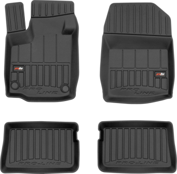 Резиновые коврики в салон Renault Twingo (mkII) 2007-2014 (Frogum Proline Premium)