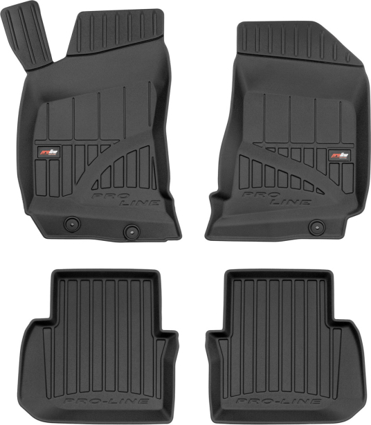 Резиновые коврики в салон Saab 9-5 (mkI) 1997-2010 (Frogum Proline Premium)