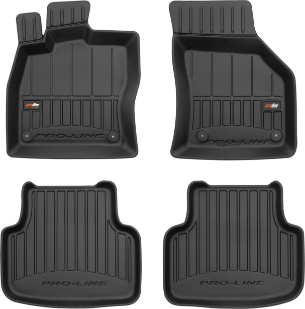 Резиновые коврики в салон Skoda Octavia (A8) 2012-2019 (Frogum Proline Premium)