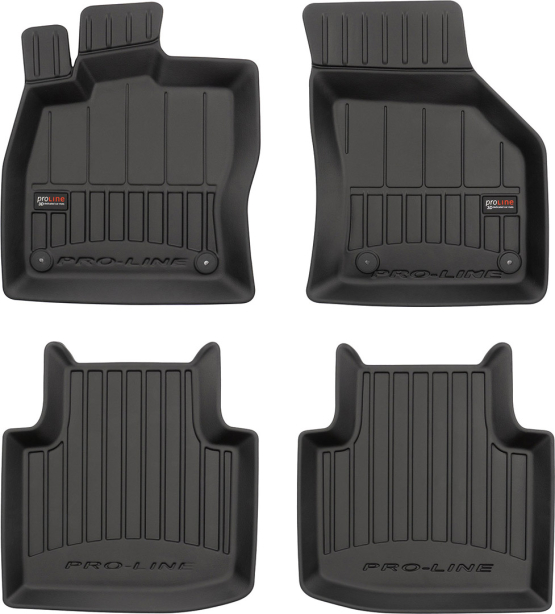 Резиновые коврики в салон Skoda Superb (mkIII) 2015-2023 (Frogum Proline Premium)