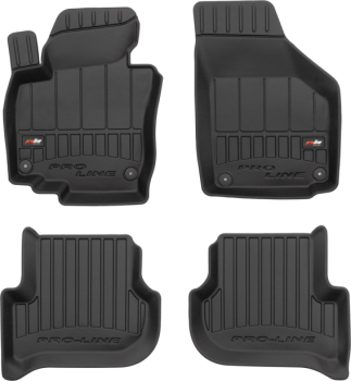 Резиновые коврики в салон Skoda Yeti (mkI) 2009-2017 (Frogum Proline Premium)