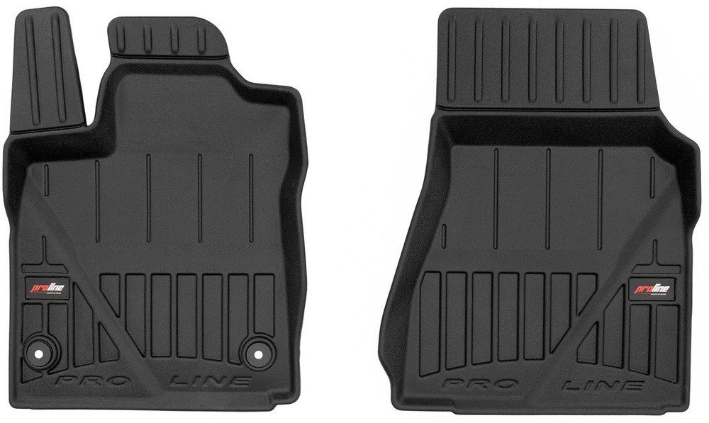 Резиновые коврики в салон Smart ForTwo mkIII C453 A453 2014-2019 / EQ ForTwo C453 A453 2017-2024 Frogum Proline Premium