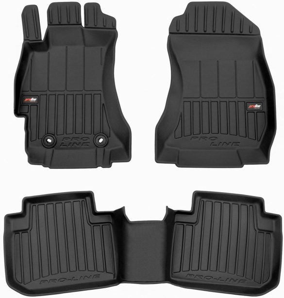 Резиновые коврики в салон Subaru Forester (mkIV) 2012-2018 (Frogum Proline Premium)