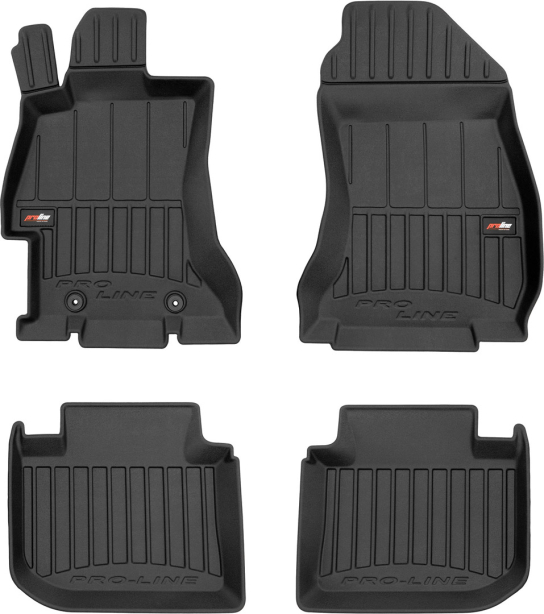 Резиновые коврики в салон Subaru Impreza (mkIV) 2011-2016 / XV (mkI) 2012-2017 / Levorg (mkI) 2014-2020 / WRX (mkIII) 2015-2021 (Frogum Proline Premium)