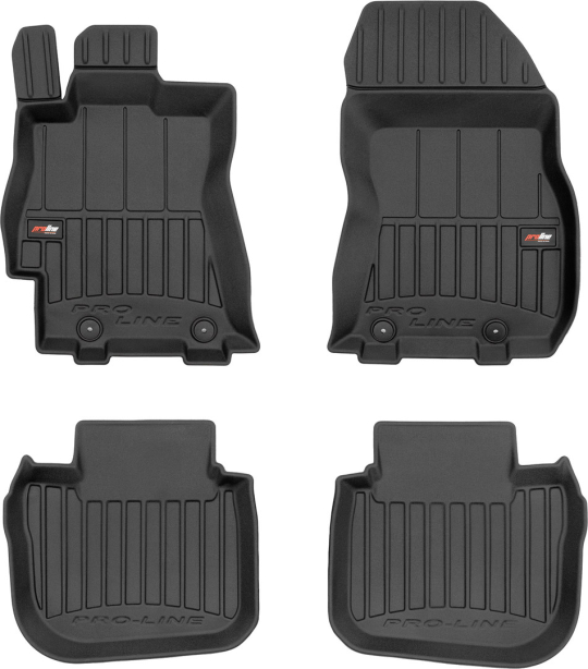 Резиновые коврики в салон Subaru Legacy (mkV) 2009-2014 / Outback (mkIV) 2009-2014 (АКПП) Frogum Proline Premium