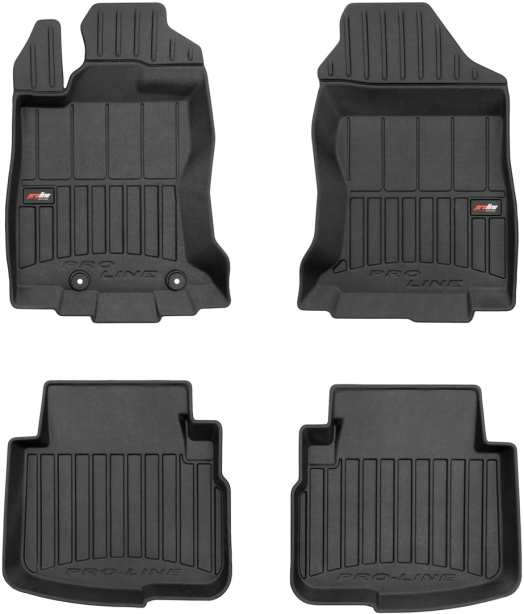 Резиновые коврики в салон Subaru Legacy (mkVII) 2019-2025 / Outback (mkVI) 2019→ (Frogum Proline Premium)