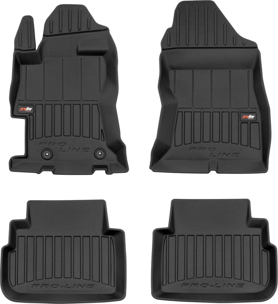 Резиновые коврики в салон Subaru XV (mkII) 2017-2023 / Impreza (mkV) 2016-2023 (Frogum Proline Premium)