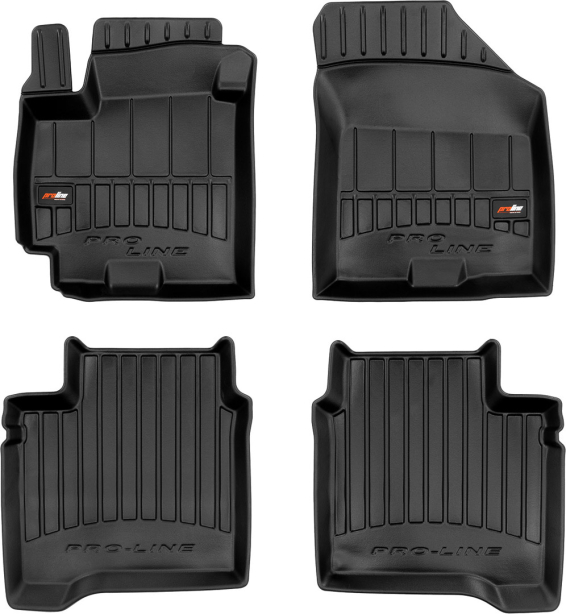 Резиновые коврики в салон Suzuki Baleno (mkI) 2015-2022 (Frogum Proline Premium)