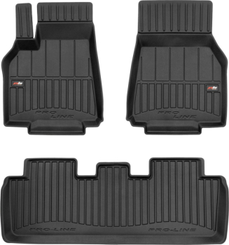 Гумові килимки в салон Tesla Model Y (mkI) 2020→ (Frogum Proline Premium)