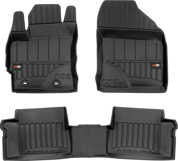 Резиновые коврики в салон Toyota Auris (mkII) 2012-2018 (Frogum Proline Premium)