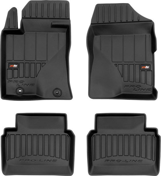 Резиновые коврики в салон Toyota Avensis (mkII) 2003-2009 (Frogum Proline Premium)