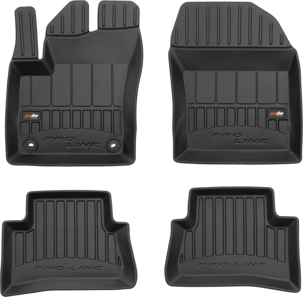 Резиновые коврики в салон Toyota CH-R (mkI) 2016-2023 (Frogum Proline Premium)