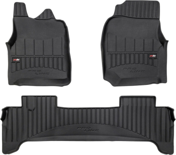 Гумові коврики в салон для Toyota Land Cruiser (J100) 1998-2007; Lexus LX (mkII) 1998-2007 (Frogum Proline Premium)