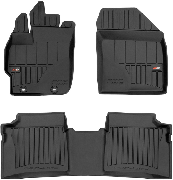 Резиновые коврики в салон Toyota Prius (mkIII) 2009-2015 (Frogum Proline Premium)