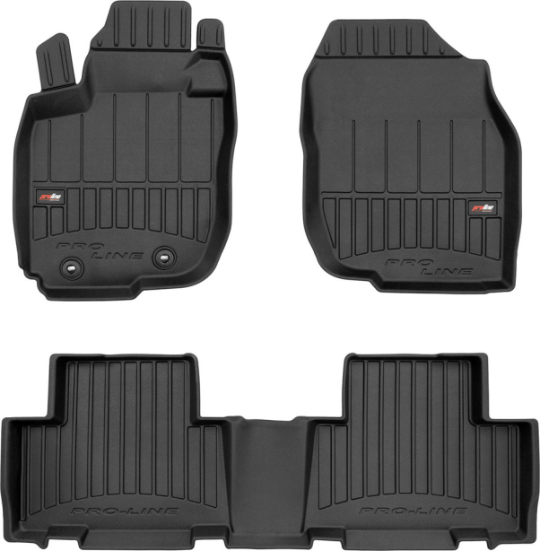 Резиновые коврики в салон Toyota RAV4 (mkIII) 2005-2012 (Frogum Proline Premium)