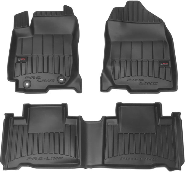 Резиновые коврики в салон Toyota RAV4 (mkIV) 2012-2018 (гибрид) Frogum Proline Premium