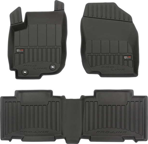 Резиновые коврики в салон Toyota RAV4 (mkIV) 2012-2018 (не гибрид) Frogum Proline Premium