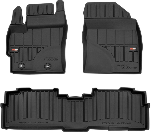 Резиновые коврики в салон Toyota Verso (mkII) 2009-2018 (Frogum Proline Premium)