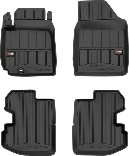 Гумові коврики в салон для Toyota Yaris (mkI) 1999-2006 (3-дв.) (Frogum Proline Premium)