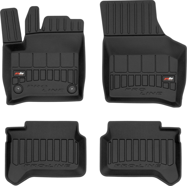 Резиновые коврики в салон Volkswagen e-Up! mkI 2019-2023; Seat Mii Electric mkI 2019-2021; Skoda Citigo-e iV mkI 2019-2020 электро Frogum Proline Premium