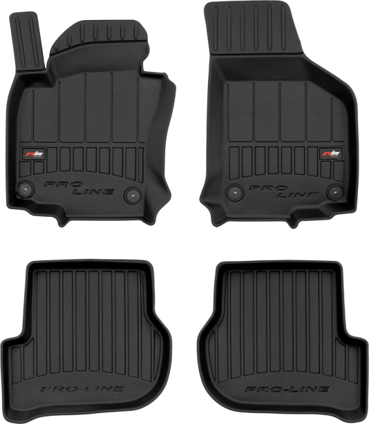 Резиновые коврики в салон Volkswagen Golf (mkV) 2003-2010 / Jetta (mkV) 2005-2010 Stingray, Avto-Gumm, Frogum Proline Premium