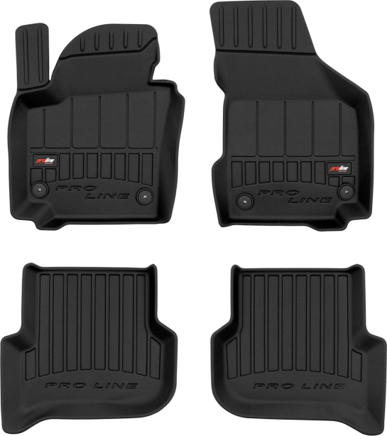 Резиновые коврики в салон Volkswagen Golf Plus (mkI) 2004-2014; Seat Altea (mkI) 2004-2015 / Altea XL (mkI) 2006-2015 Frogum Proline Premium