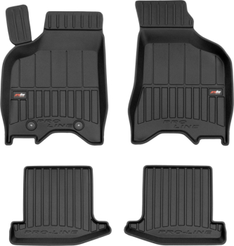 Резиновые коврики в салон Volkswagen Lupo (mkI) 1998-2005; Seat Arosa (mkI) 1997-2004 (Frogum Proline Premium)