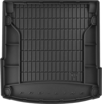 Резиновый коврик в багажник Audi A4/S4/RS4 mkIII B7 2004-2008 седан без боковых ниш Frogum Proline Premium