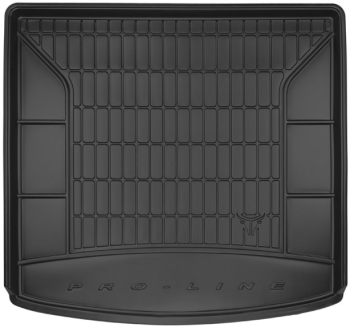 Резиновый коврик в багажник BMW 2-series F46 Gran Tourer 2014-2021 7 мест сложенный 3 ряд Frogum Proline Premium