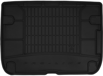 Резиновый коврик в багажник Citroen C4 Picasso (mkI) 2006-2013 (5 мест) (Frogum Proline Premium)