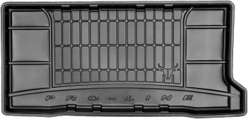 Гумовий килимок в багажник Fiat 500 (mkI) 2007→ (без Beats Audio) (Frogum Proline Premium)