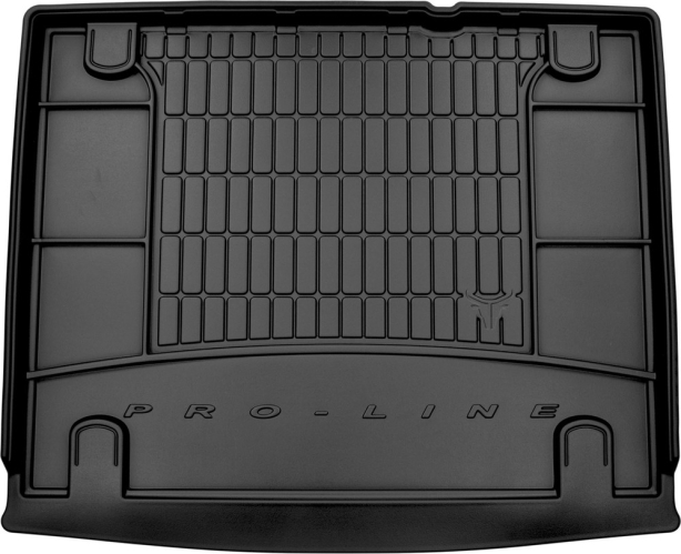 Гумовий килимок в багажник Fiat Doblo (mkII) 2010-2022 (L1)(пассажирский) (Frogum Proline Premium)