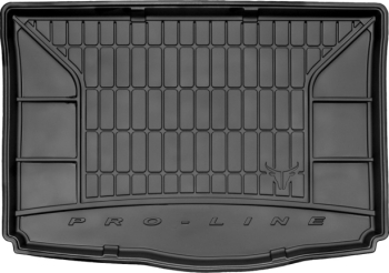 Резиновый килимок в багажник Fiat Punto (mkIII) 2012-2014 (Frogum Proline Premium)