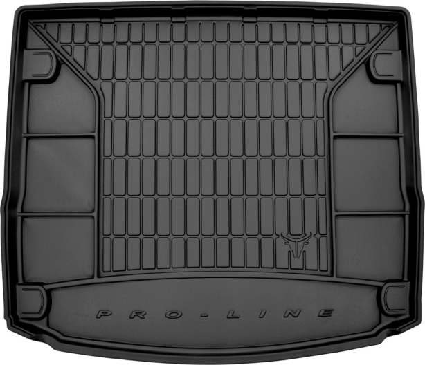 Резиновый килимок в багажник Ford Focus (mkIII) 2010-2019 (EU) универсал без двухуровневого пола Frogum Proline Premium