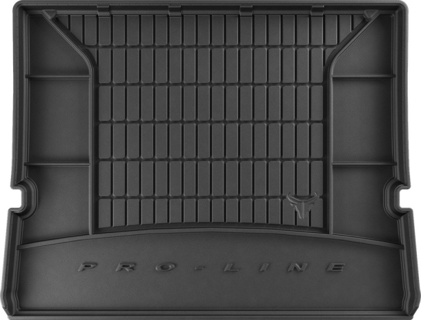 Резиновый коврик в багажник Ford Galaxy (mkII) 2006-2015 (сложенный 3 ряд) (Frogum Proline Premium)