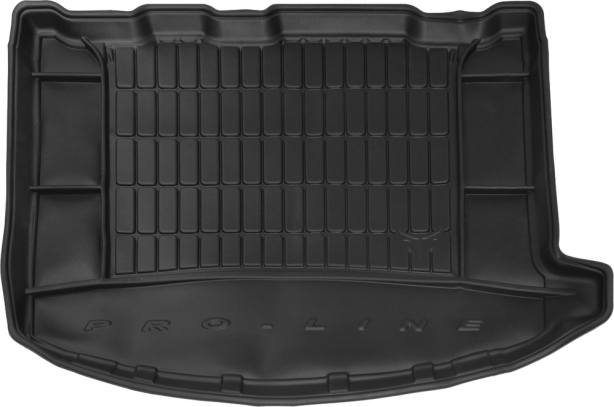Резиновый ковер в багажник Ford Kuga (mkII) 2012-2019 с нишей под докатку Frogum Proline Premium