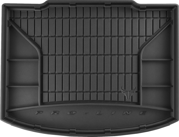 Гумовий килимок в багажник для Honda CR-V (mkV) 2016-2022 (с двухуровневым полом)(нижний уровень) (Frogum Proline Premium)