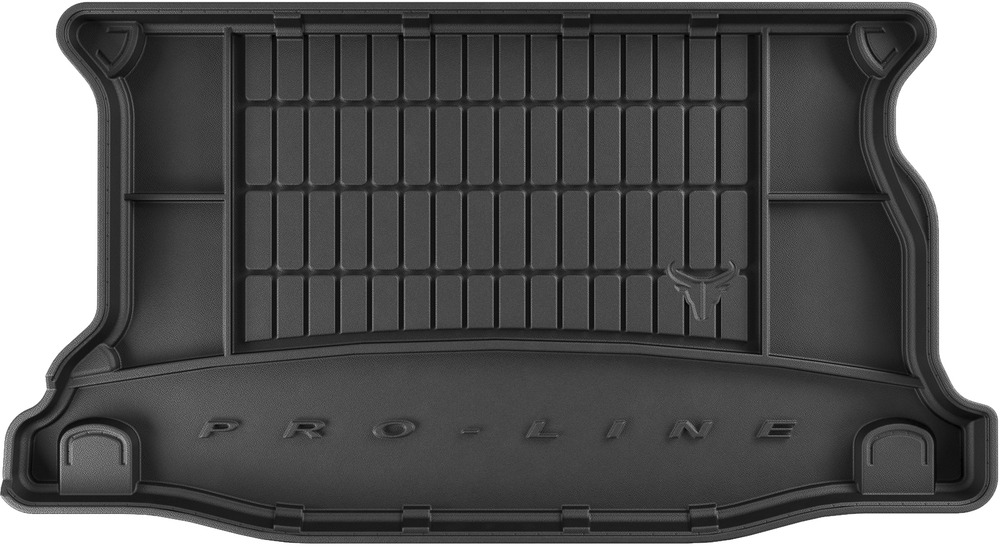 Резиновый ковер в багажник Honda Jazz/Fit (mkII) 2007-2014 (EU)(без двухуровневого пола) Frogum Proline Premium