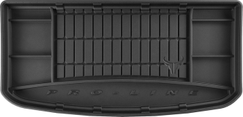Резиновый коврик в багажник Hyundai i10 (mkIII) 2019→ (с запаской) Frogum Proline Premium