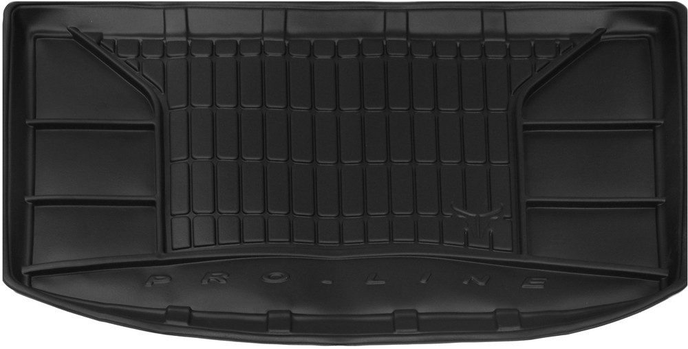 Резиновый ковер в багажник Hyundai i20 (mkI) 2008-2014 (5-дверный)(с запаской) Frogum Proline Premium