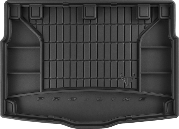 Резиновый ковер в багажник Hyundai i30 (mkII) 2011-2017 (5-дверный хэтчбек) верхний уровень Frogum Proline Premium